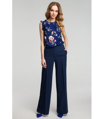M378 Wide leg trousers -...