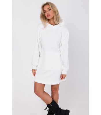M762 Hooded dress with a...