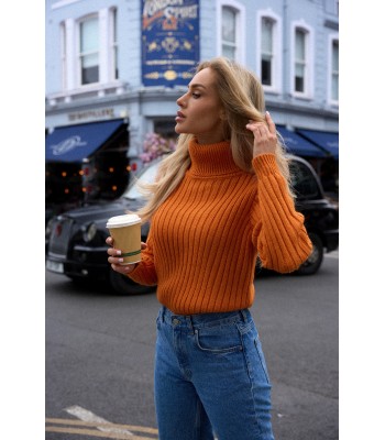 M771 Ribbed sweater with a...