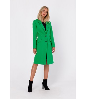 M758 Płaszcz zapinany -...