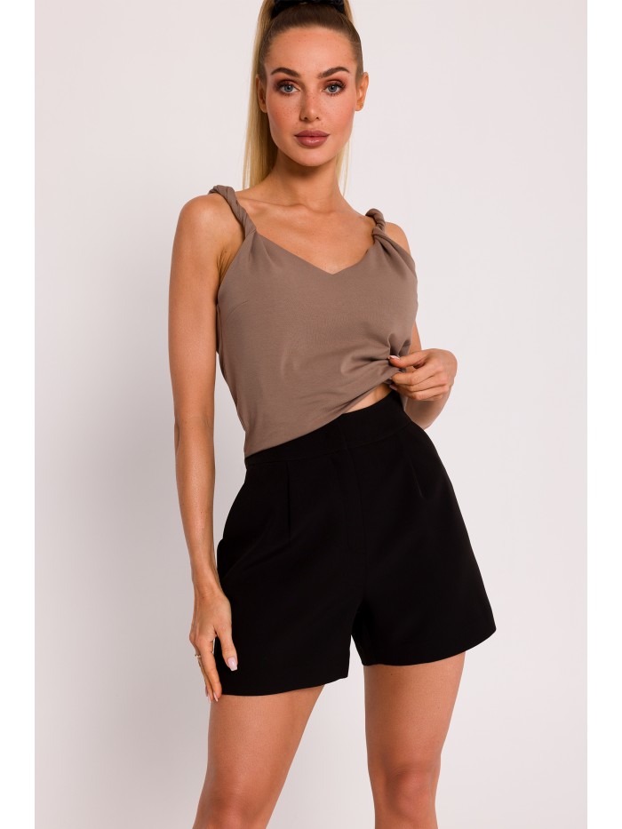 M775 Shorts with pleats -...