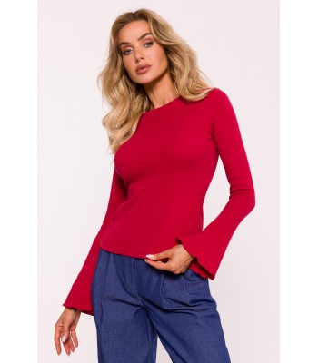 M806 Ribbed longsleeved top...