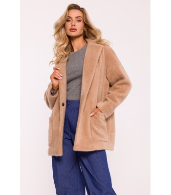 M808 Krótki płaszcz z...