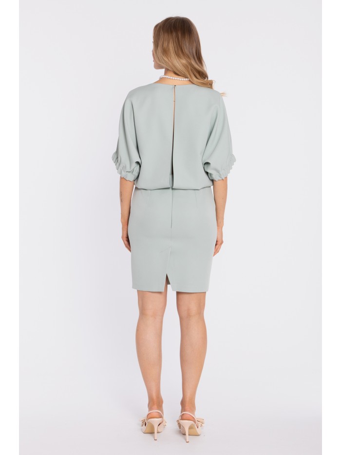 M904 Blouson dress with...