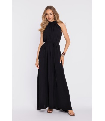 M915 Sukienka maxi halter...