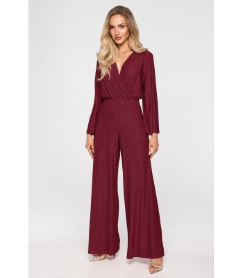 M720 Wrap top jumpsuit -...